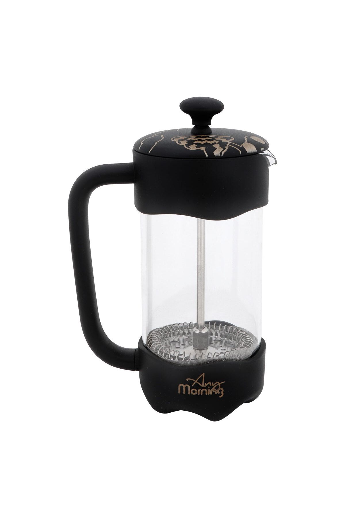 Any Morning Presă De Cafea Franceză Aparat De Ceai Espresso De 33 Oz Cu Filtre Triple - One Size