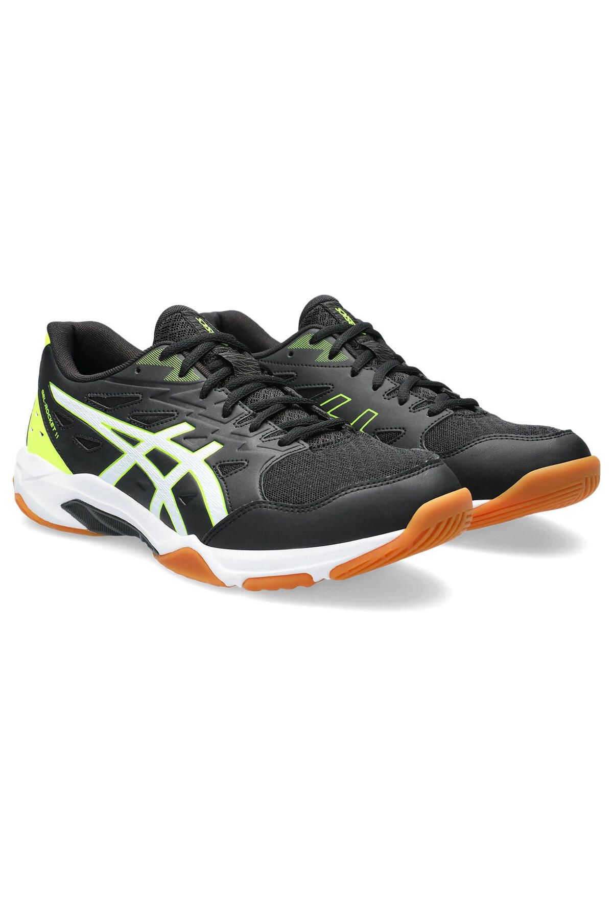 Asics ژل راکت 11 کفش والیبال مشکی مردانه