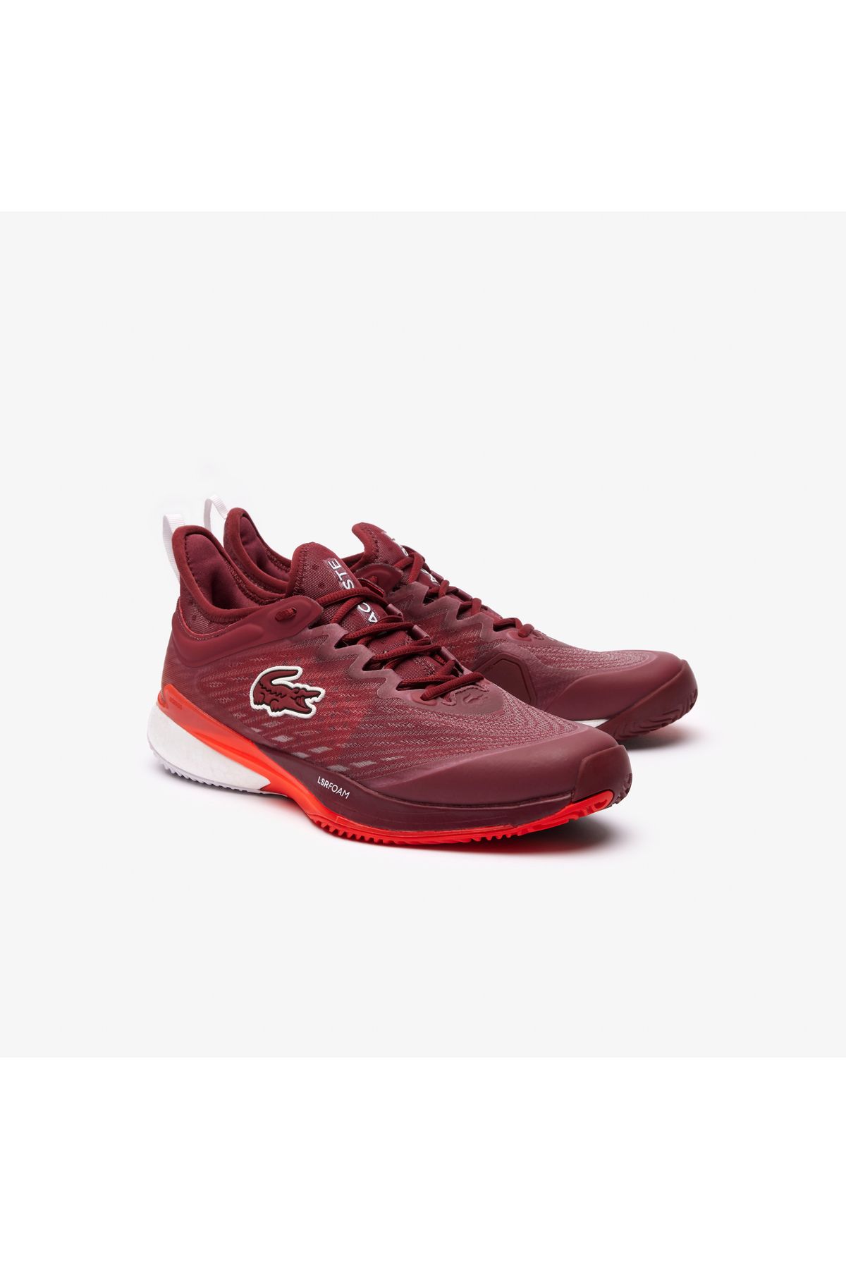 اسنیکر قرمز مردانه کفش ورزشی AG LT23 Lite Bordeaux Lacoste
