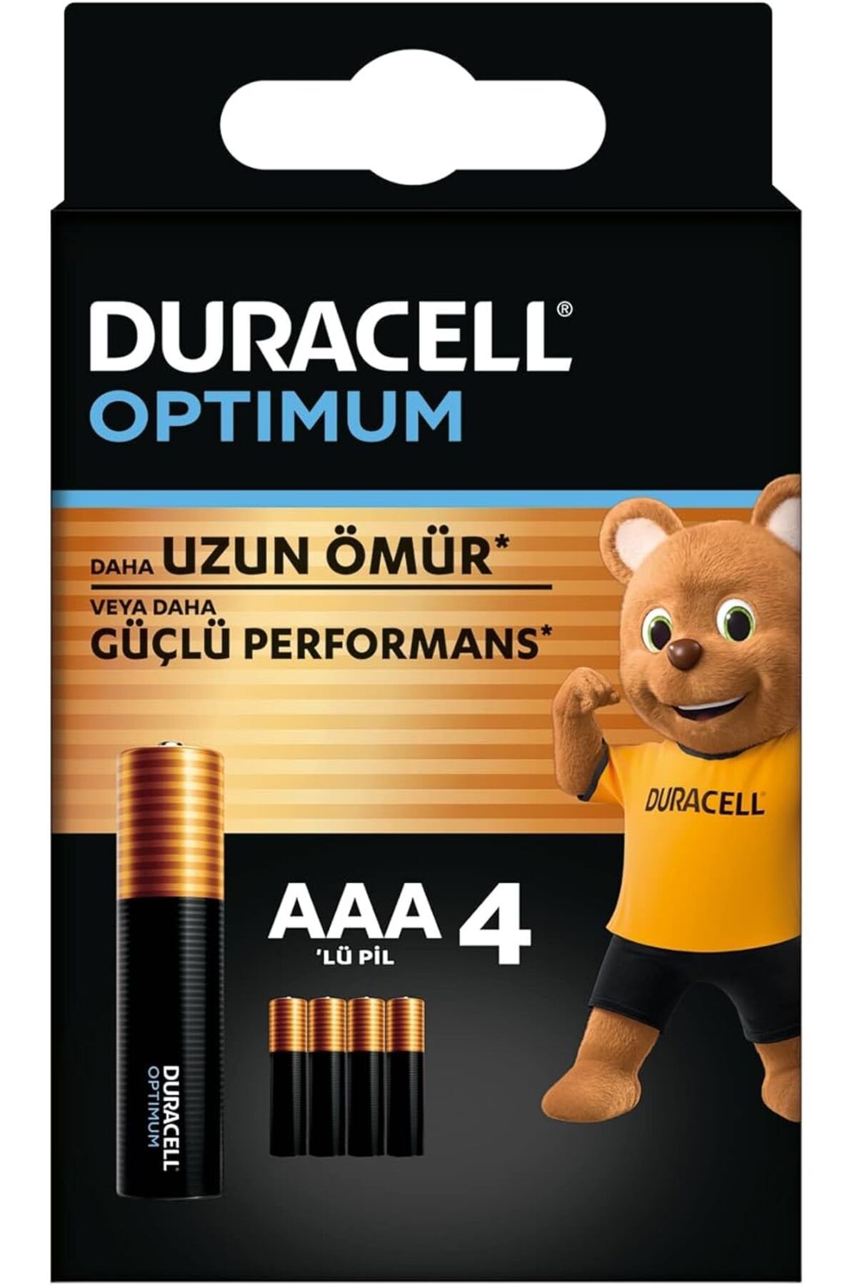 STOREMAX lbstorex Optimum AAA İnce Kalem Pil (4’lü Paket) - Alkalin Pil 1,5V - Pil Saklama Paketi - LR03