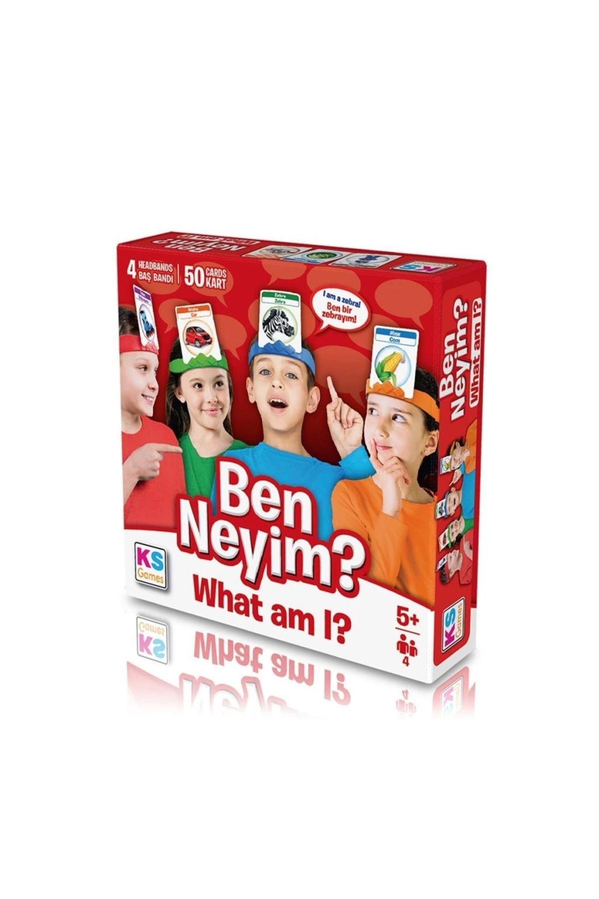 Basic Fun Çocuk 25106 KS, Ben Neyim? - What I Am? / +5 yaş