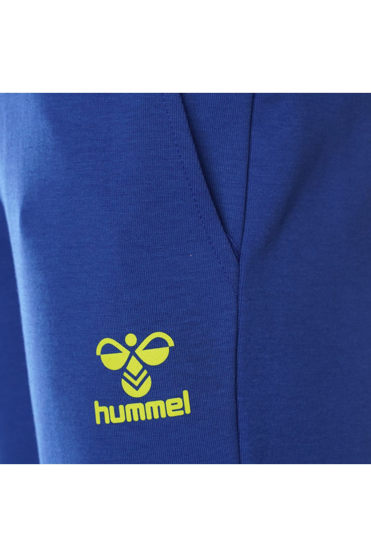 شلوار گرمکن آبی دخترانه و پسرانه بچگانه HMLTER Child Blue Service شش 931849 7788 hummel