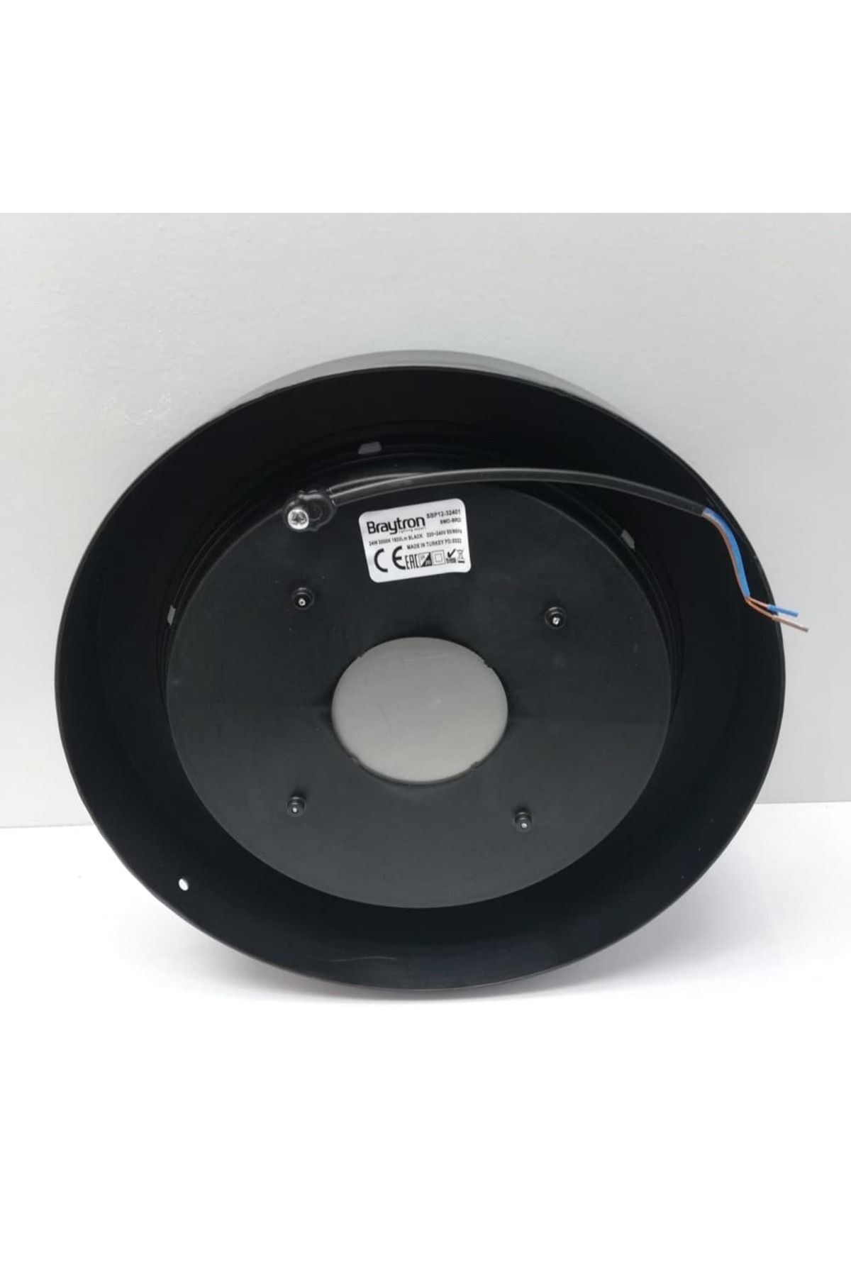 Braytron-Surface Mounted Black Body 24W Round Led Panel Daylight Light Braytron 4