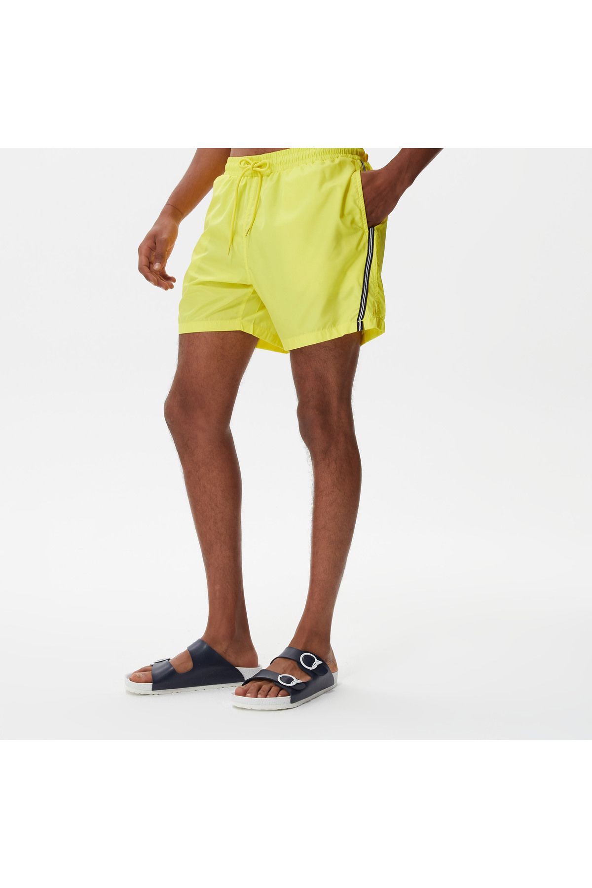 شلوارک شنا زرد مردانه شورت لباس Nautica
