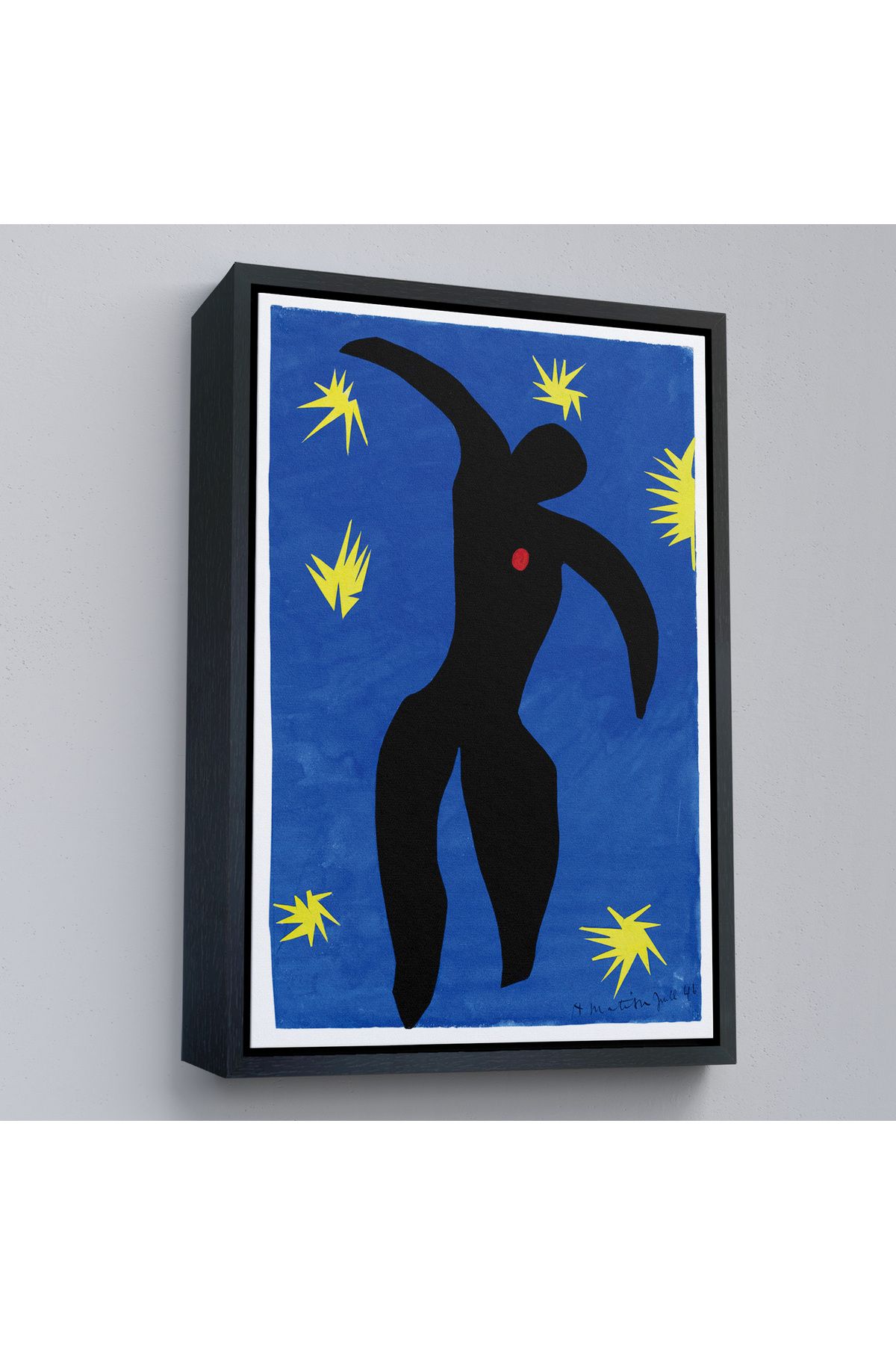 krmnyatırım Çerçeveli Henri Matisse - Icarus Tablo-7325