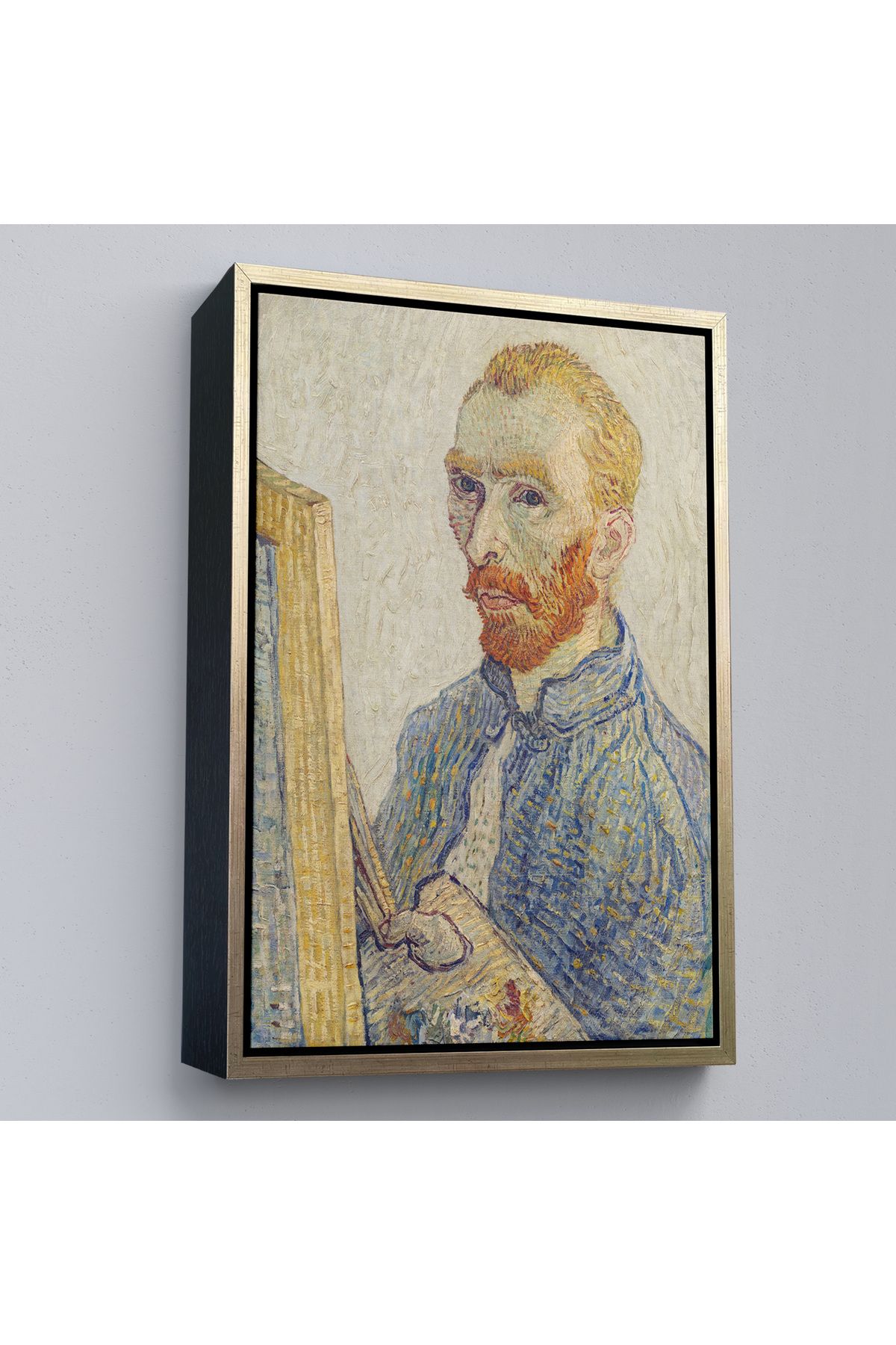 HARGE HG Çerçeveli Vincent Van Gogh - Otoportre Tablo-7457