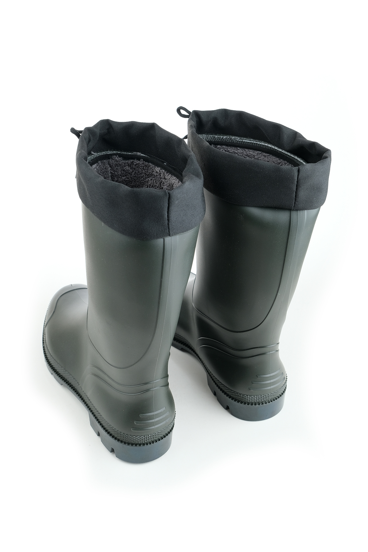 Gezer  Kışlık Bağcıklı İçi Kürklü Su Geçirmez Erkek Çizme - Görsel 4