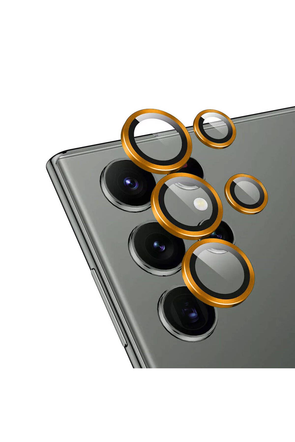 SAFA Galaxy S23 Ultra UYUMLU Premium Safir Parmak İzi Bırakmayan Anti-Reflective Kamera Lens Koruyucu