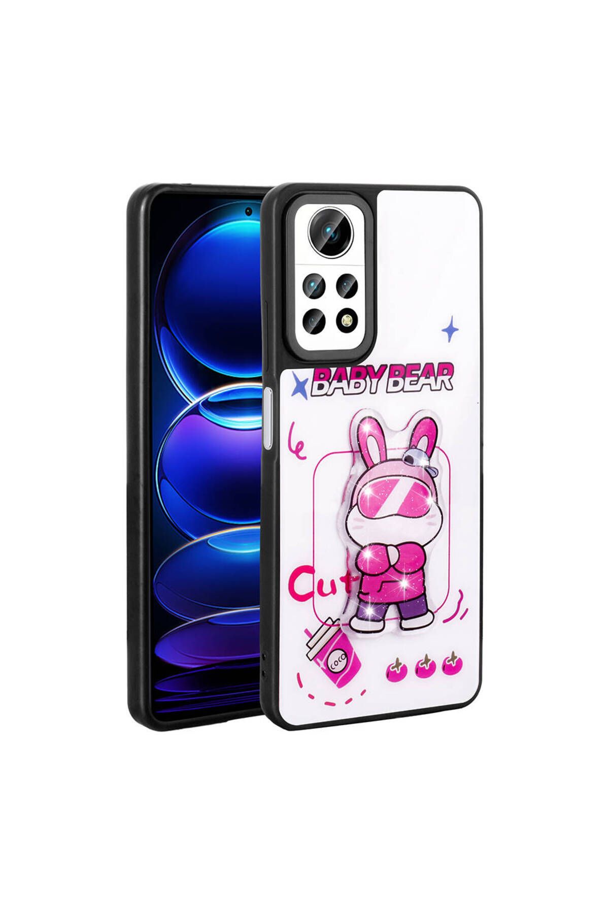 gaappy Pamas Serisi Xiaomi Redmi Note 12 Pro 4G Beyaz Kapak