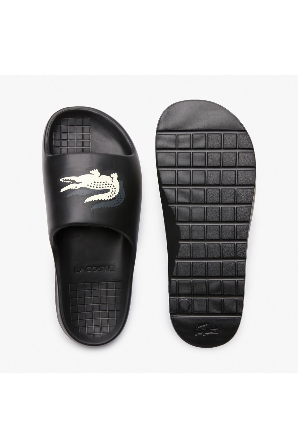 دمپایی مشکی مردانه Croco 2.0 Evo سیاه Lacoste