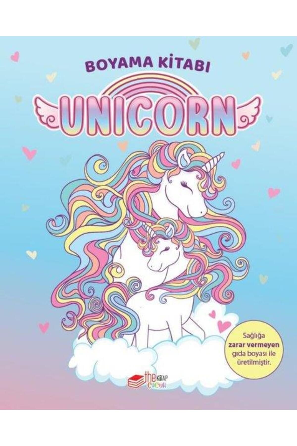 The Çocuk Unicorn Boyama Kitabı