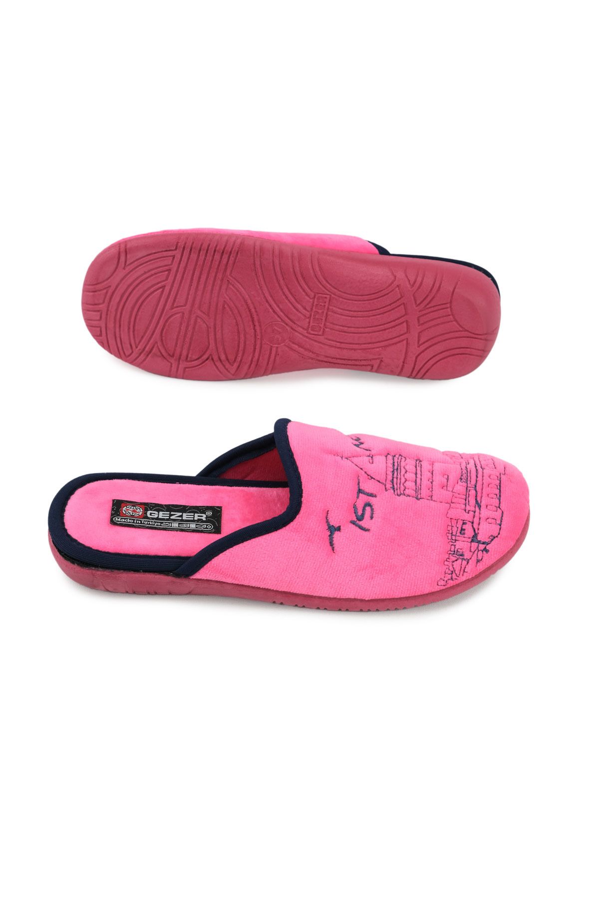 GEZER-Winter Velcro Removable Sole Women's Home Slippers 5