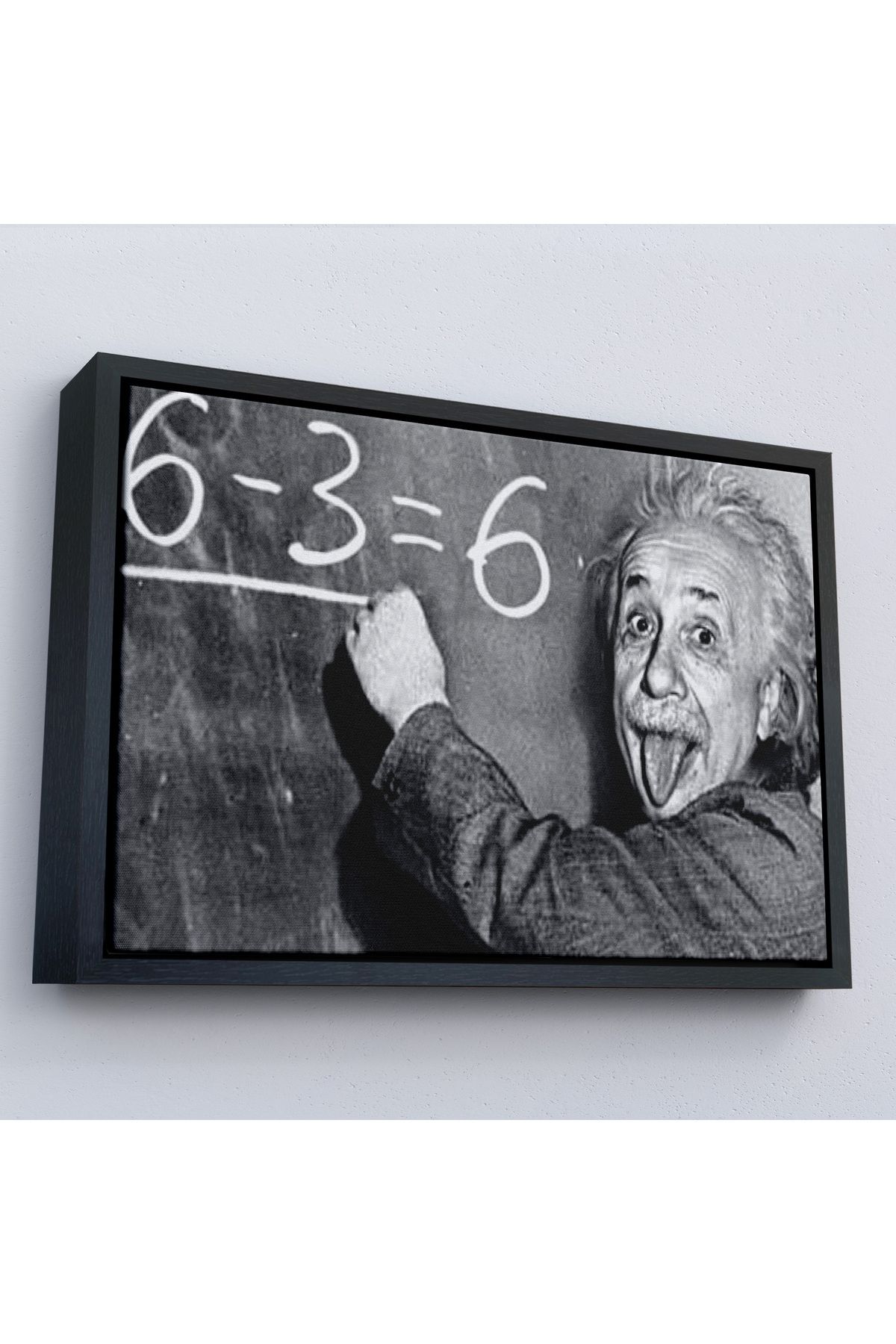 Yarımada Bahçe YB Çerçeveli Albert Einstein Tablosu-7246