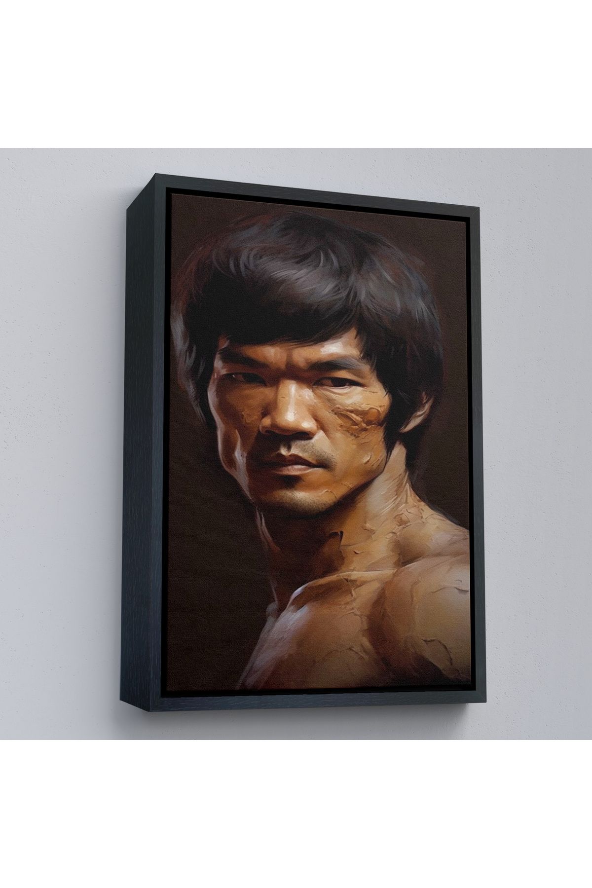 Shoprit Çerçeveli Bruce Lee Tablosu-7749
