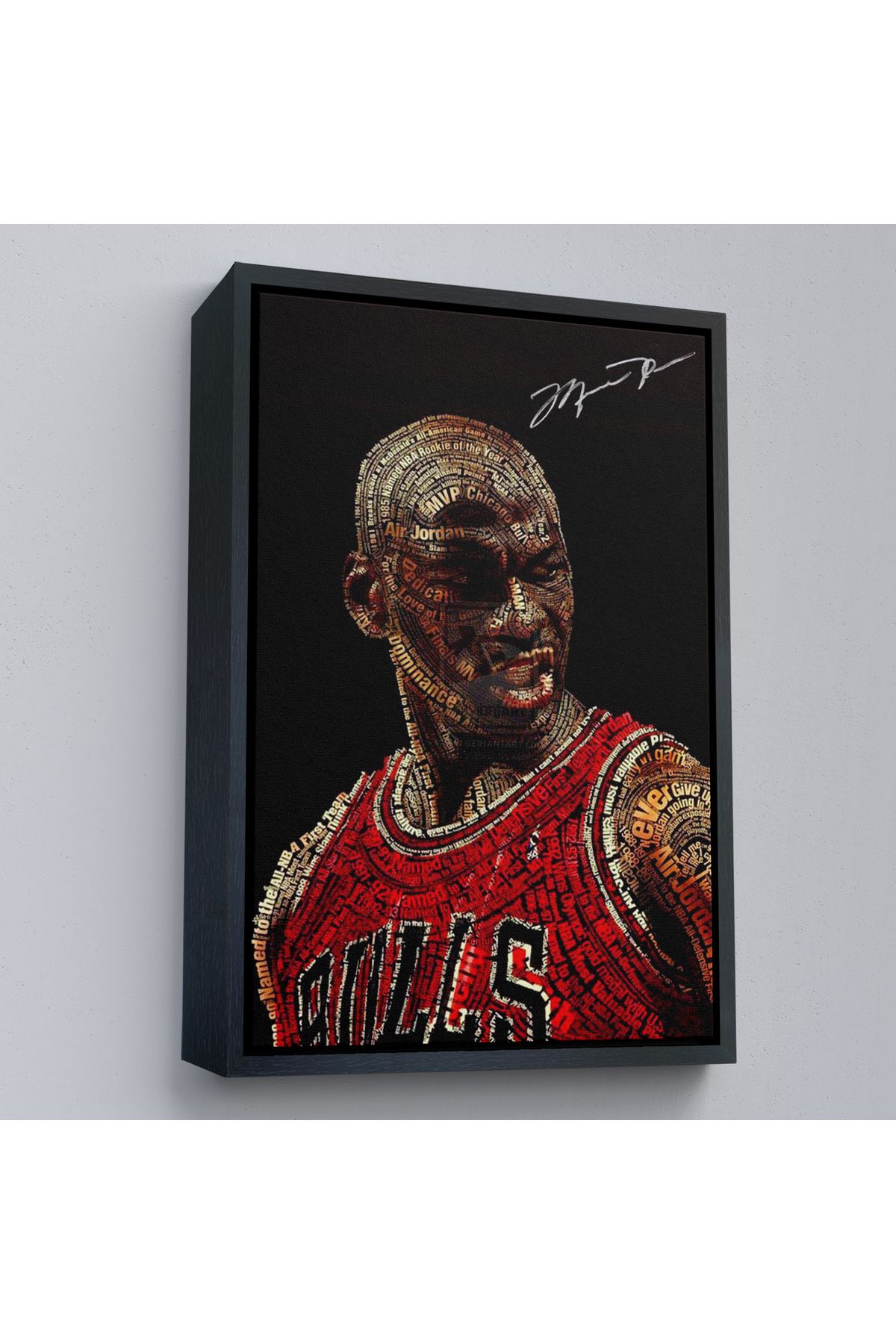 krmnyatırım Çerçeveli Michael Jordan Tablo-7739
