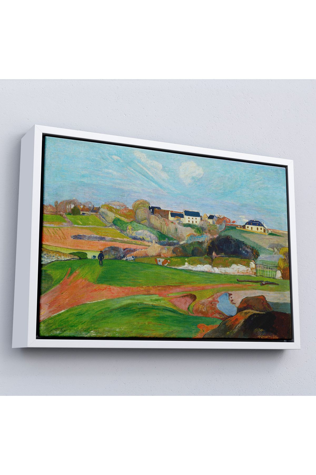 Shoprit Çerçeveli Paul Gauguin Le Pouldu Tablosu-7014