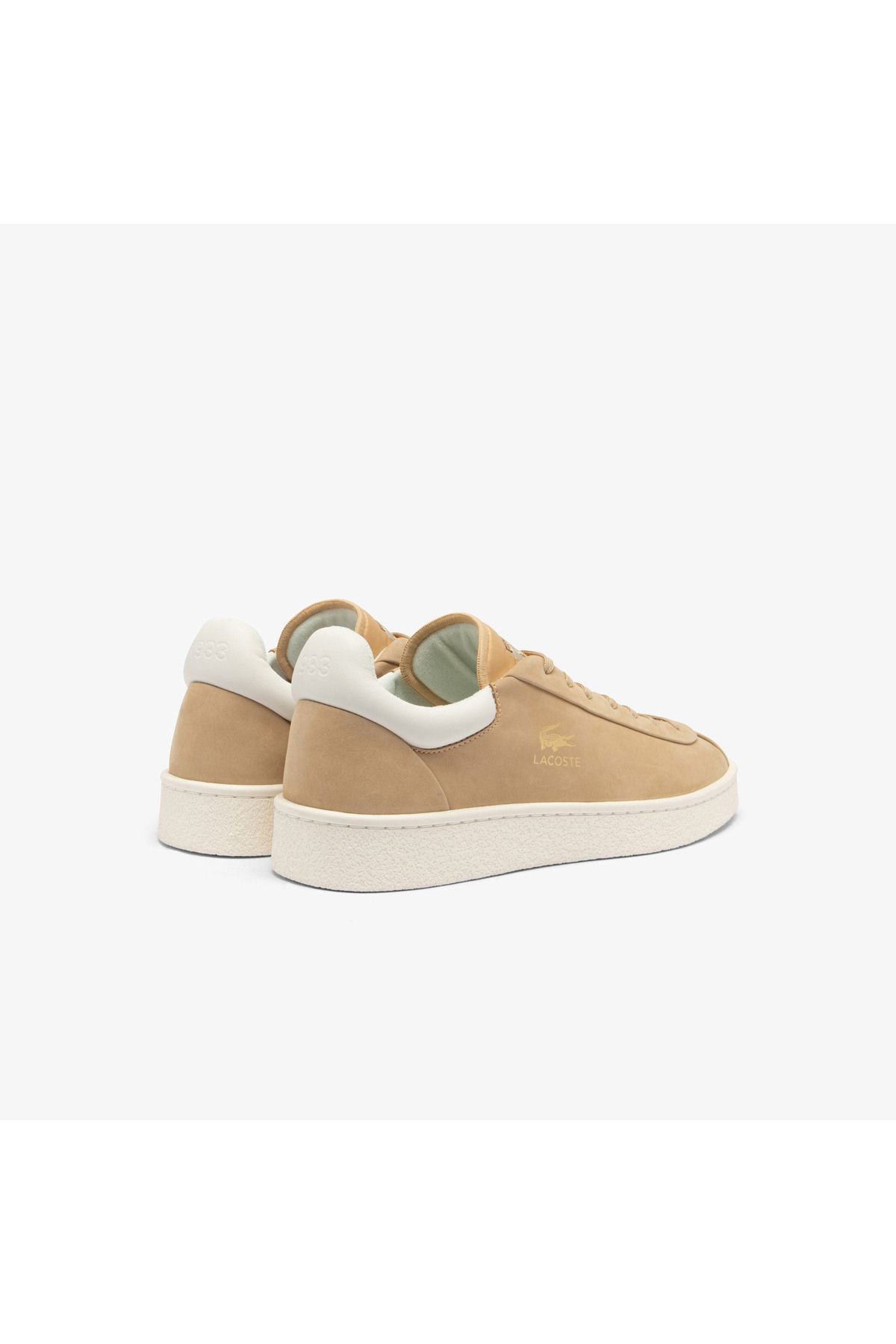 اسنیکر چند رنگ مردانه کفش ورزشی قهوه ای Baseshot Premium Lacoste