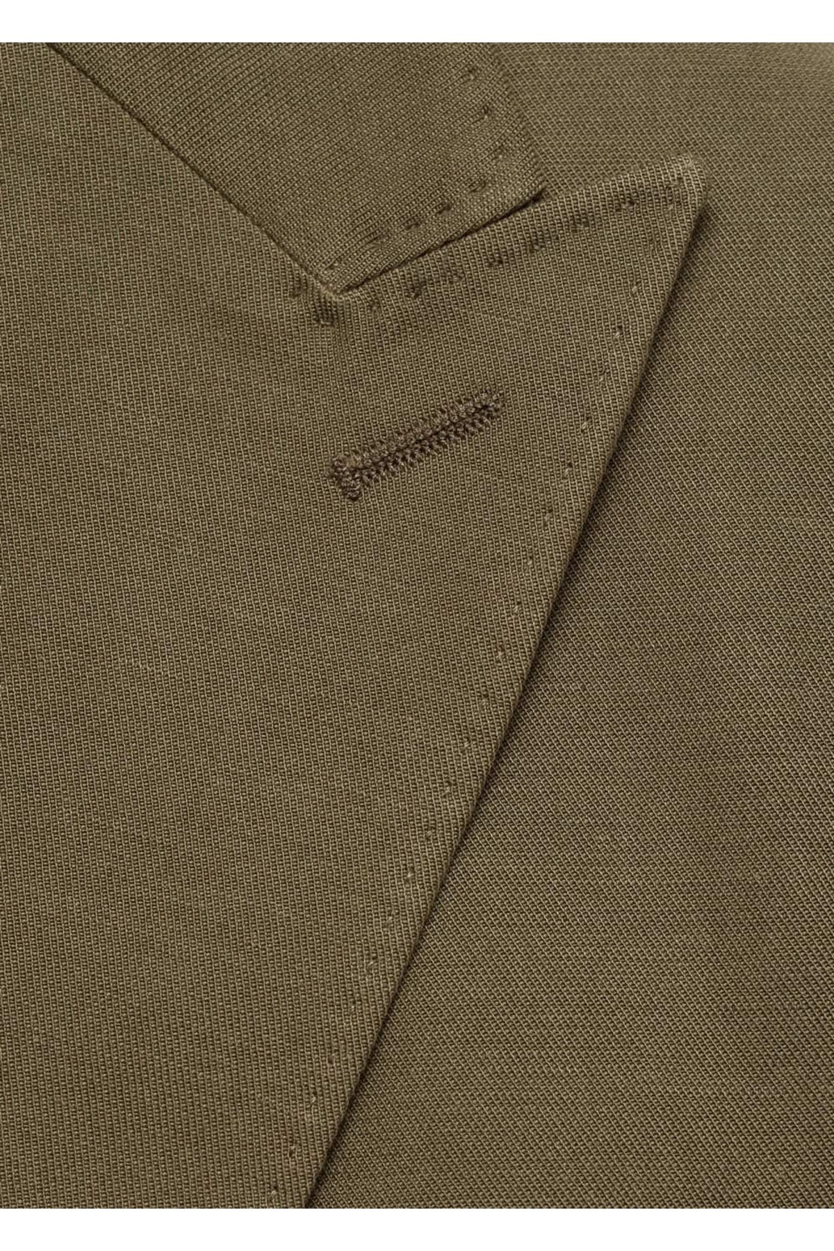 MANGO Man-Bunda Slim Fit z bavlněného plátna 6