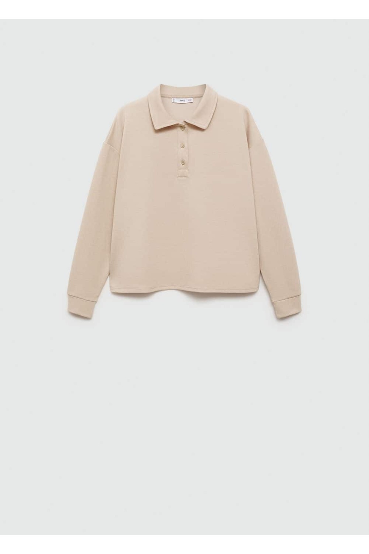 MANGO Woman-Polo Neck Sweatshirt 3