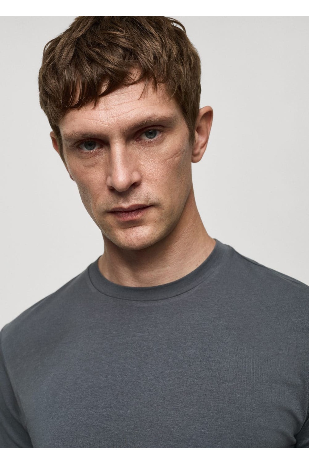 MANGO Man-Baumwoll-Stretch-T-Shirt 5