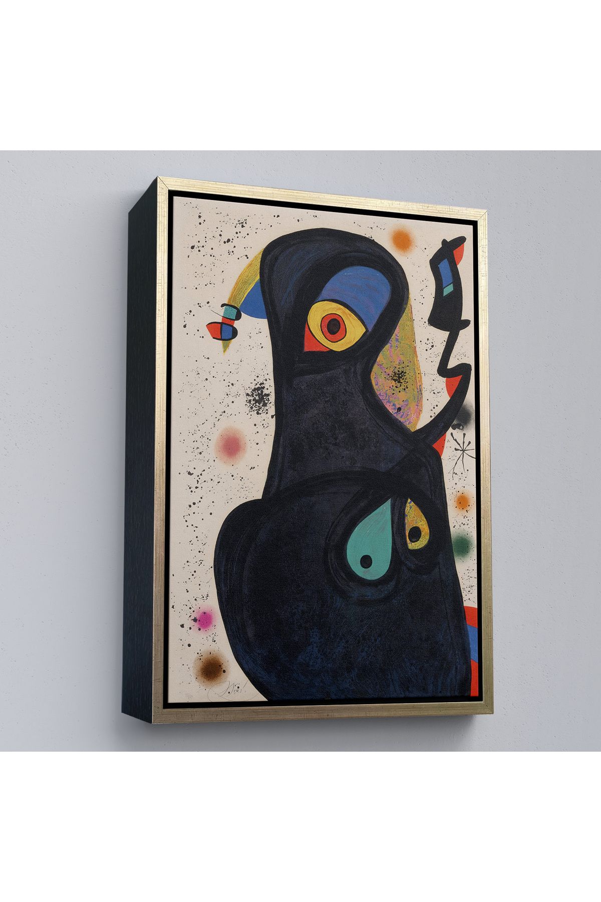 Jusoon Çerçeveli Citon Joan Miro - Vladimir Tablo-7484