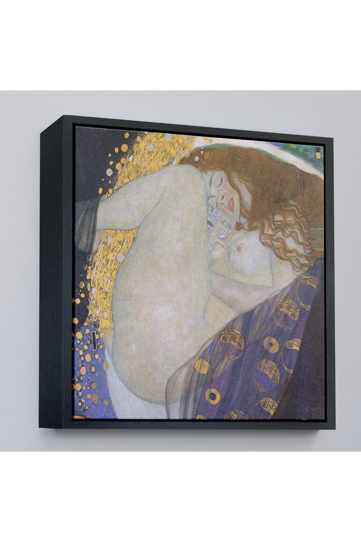 Yarımada Bahçe YB Çerçeveli Gustav Klimt'İn Danae Tablosu-8318