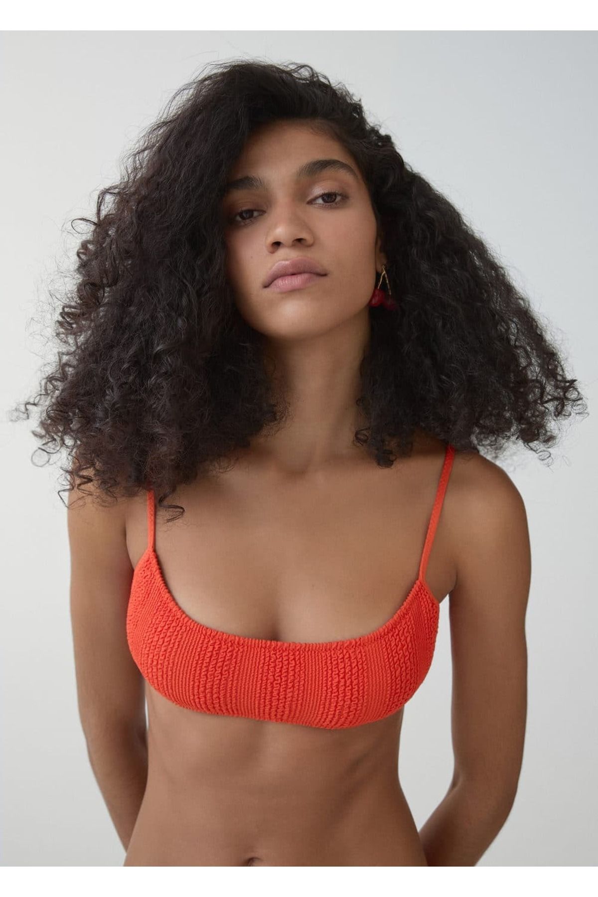 MANGO Woman-Woven Bikini Top Design 5