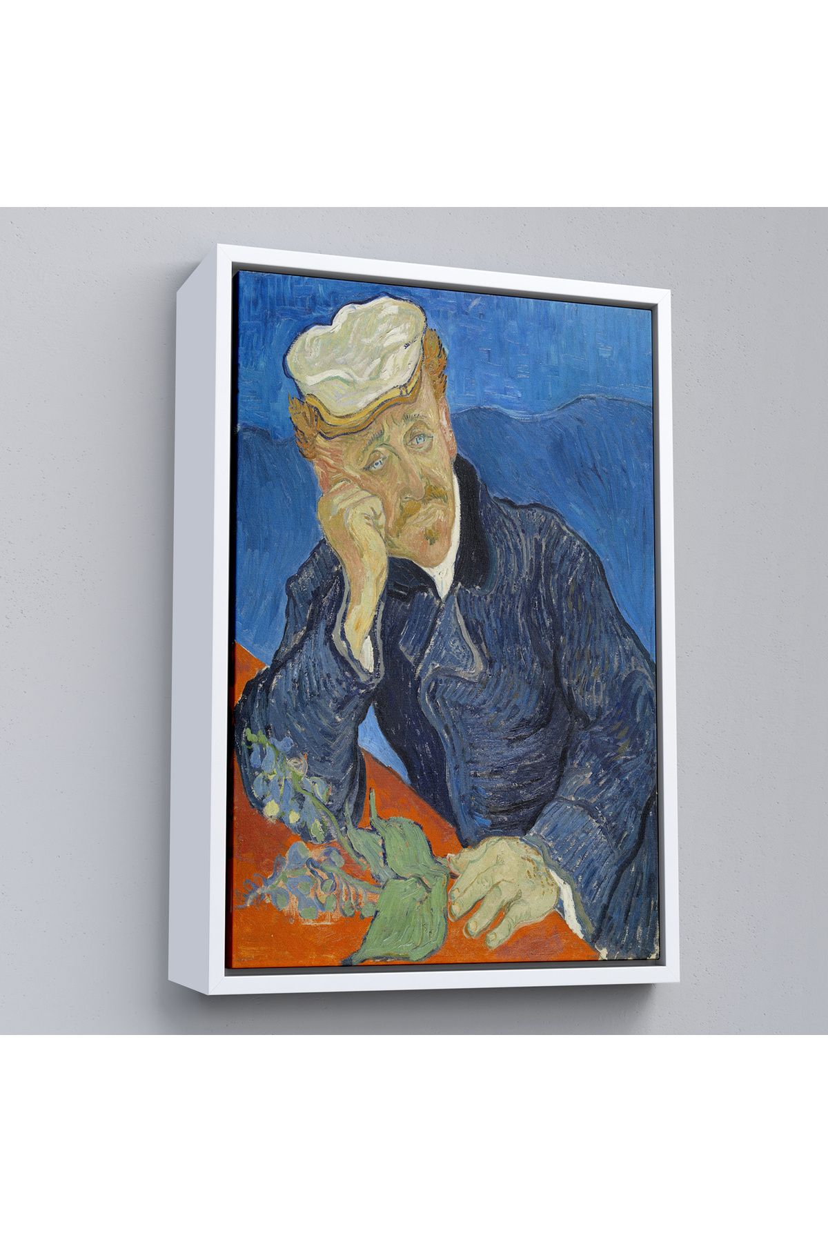 Shoprit Çerçeveli Vincent Van Gogh - Doktor Paul Gachet Tablo-7467