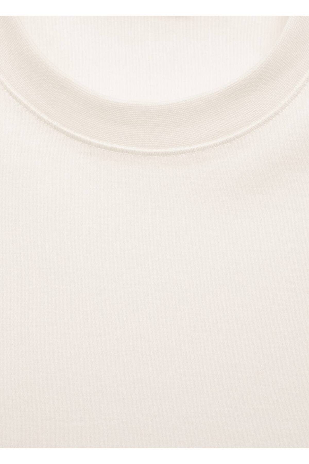 MANGO Man-T-Shirt aus 100 % Baumwolle mit normaler Passform 7