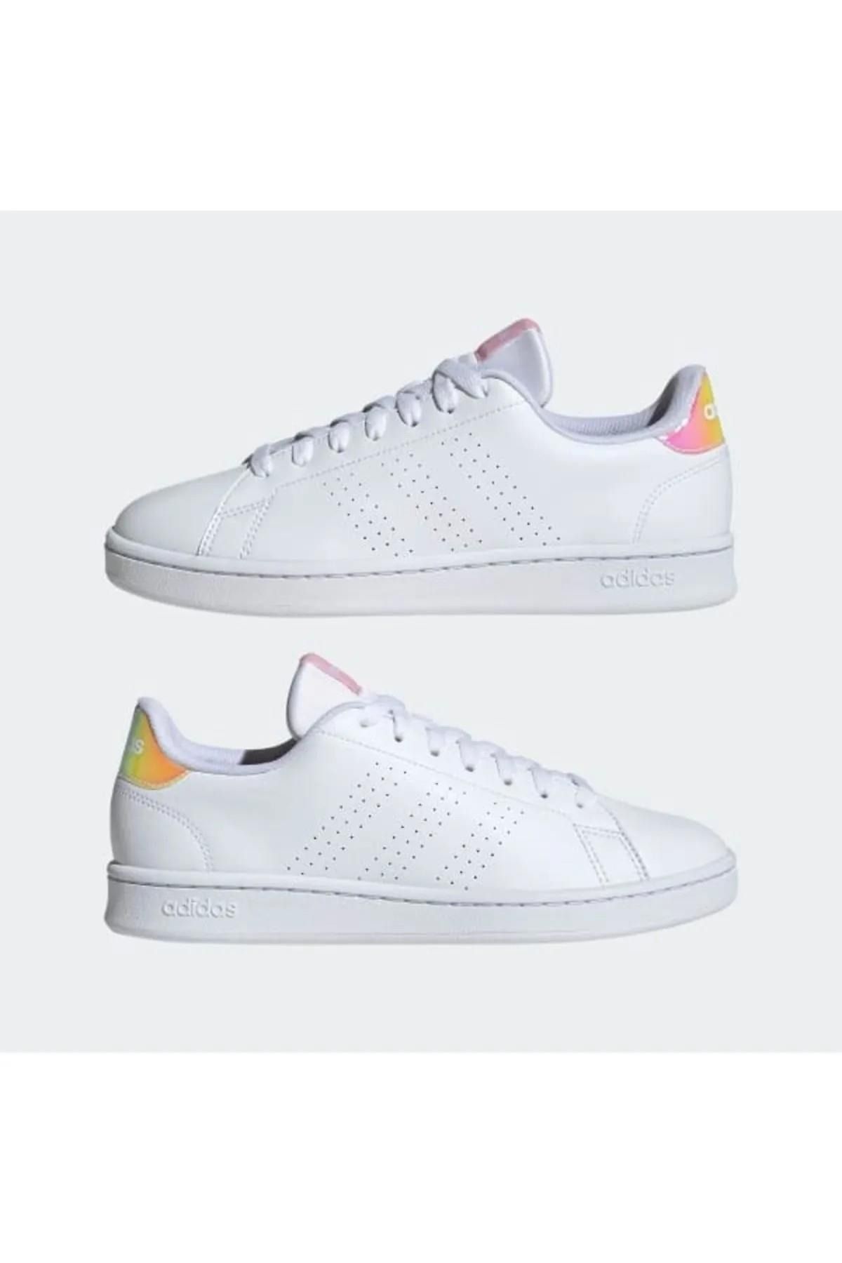 اسنیکر سفید زنانه Advantage 2.0 کفش ورزشی IF1660 ftwwht putmau goldmt adidas
