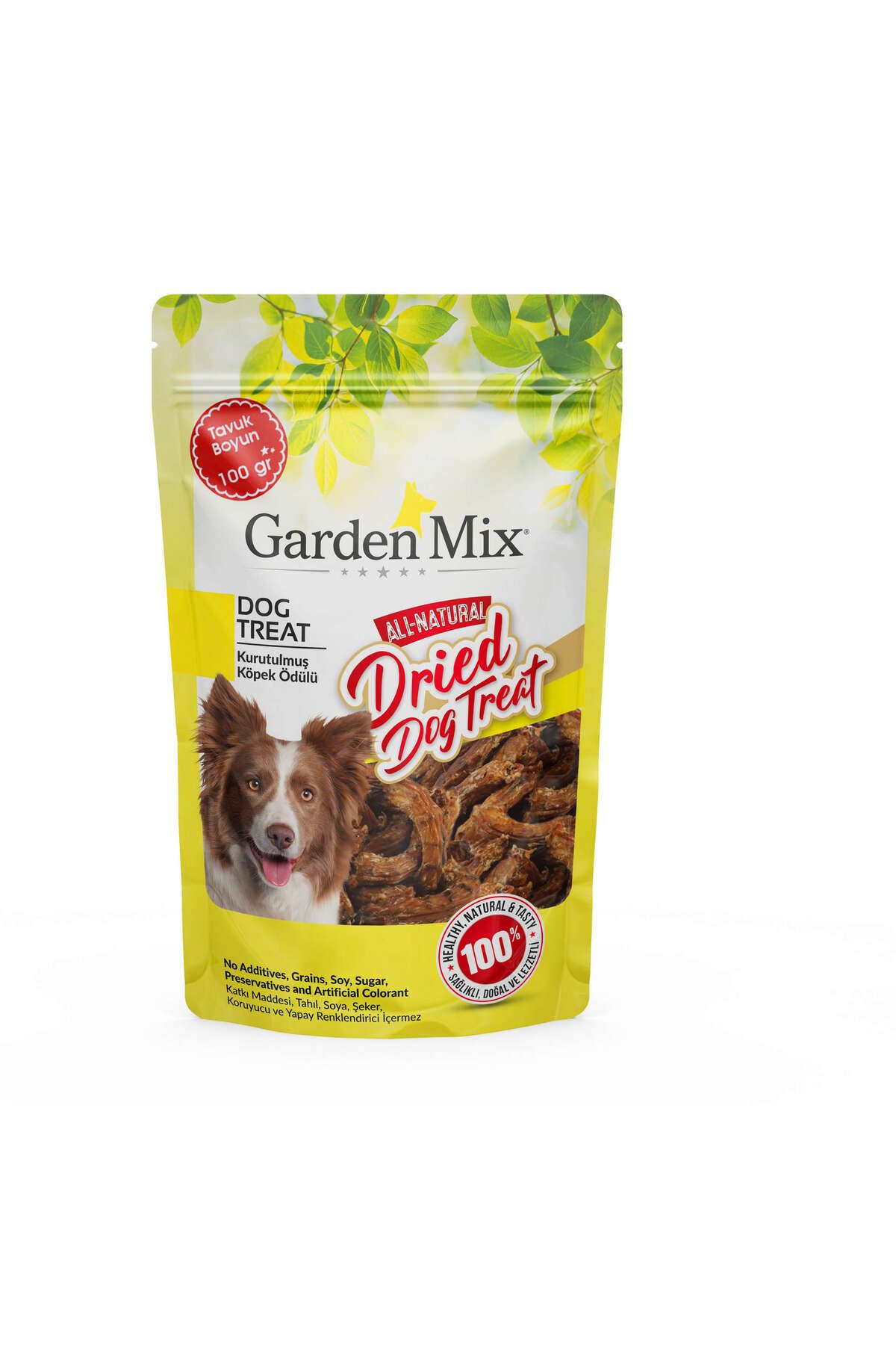 Gardenmix GARDEN MIX KURUTULMUŞ TAVUK BOYUN 100 GR X 2 ADET GLSTD