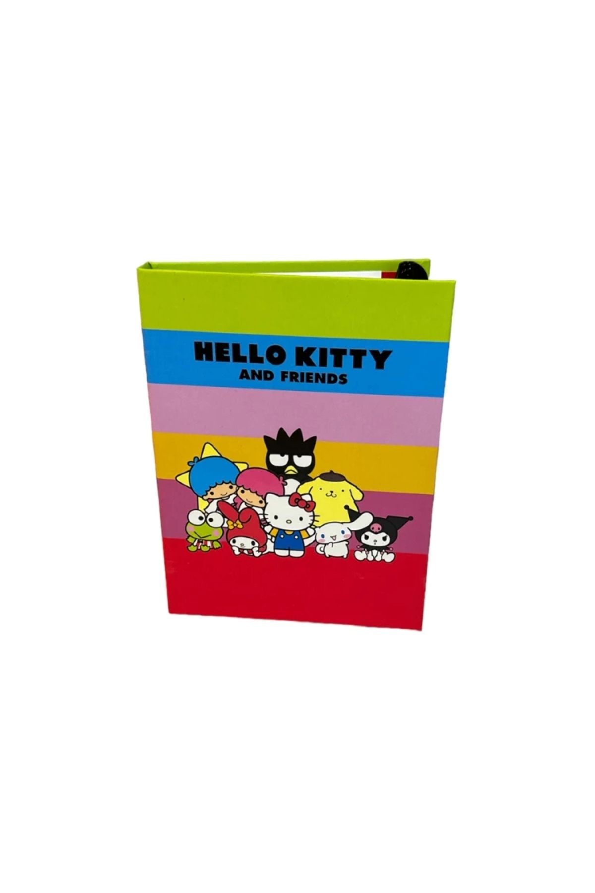 Hello Kitty-Hello Kity and Friends Double Colored Notepad with Guard -168.60.02 2