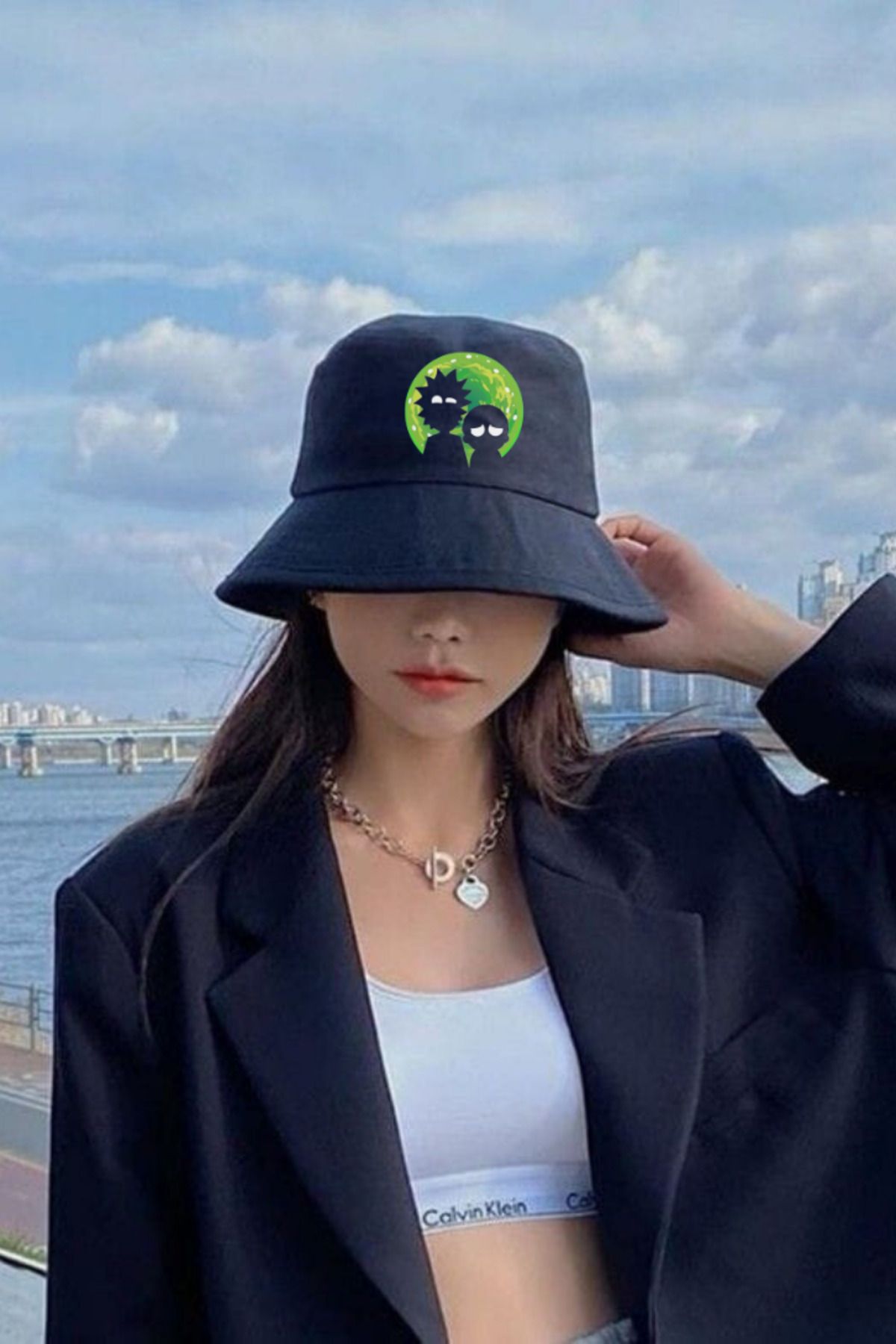 Charmy Lovens Rick and Morty Bucket Balıkçı Şapka