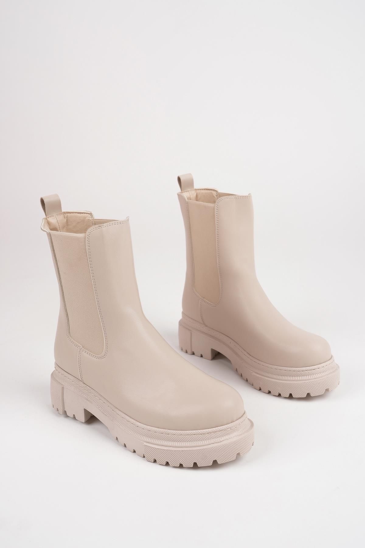 MUGGO-Garantierte Pamela-Damenstiefel mit dicker Sohle 6
