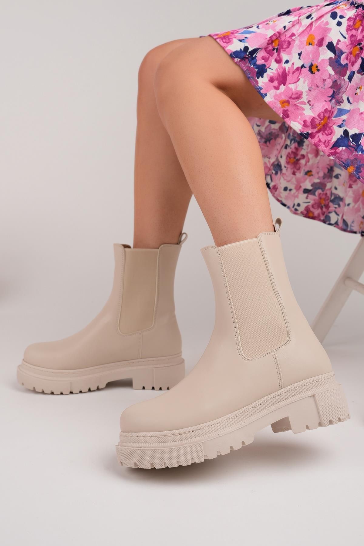 MUGGO-Damskie buty z grubą podeszwą Venessa Gwarantowana 3