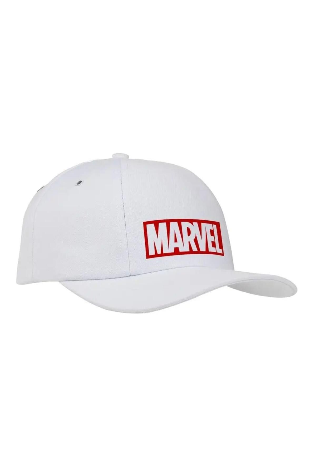 Charmy Lovens Marvel Beyaz Şapka