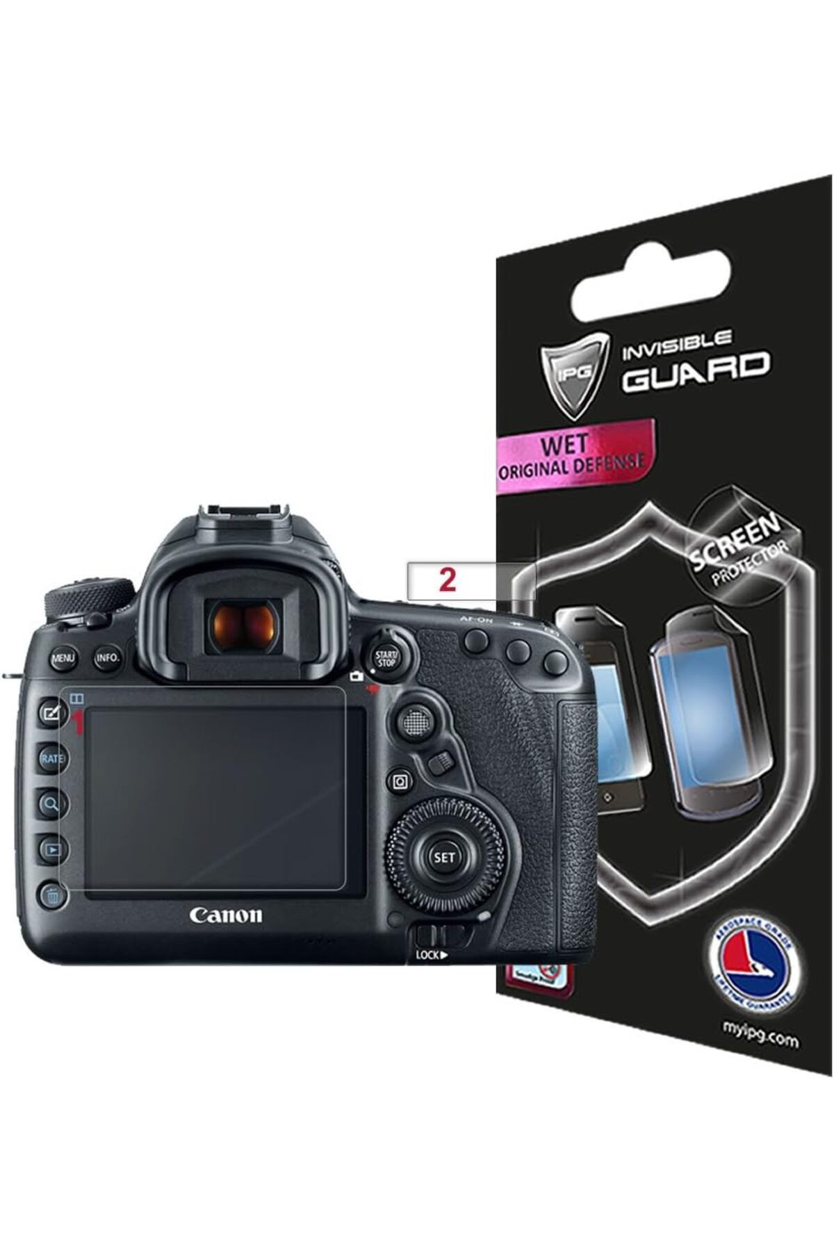 STOREMAX lbstorex Canon Eos 5D Mark 4 Ekran Koruyucu, 2 Adet Newdsng 1116818
