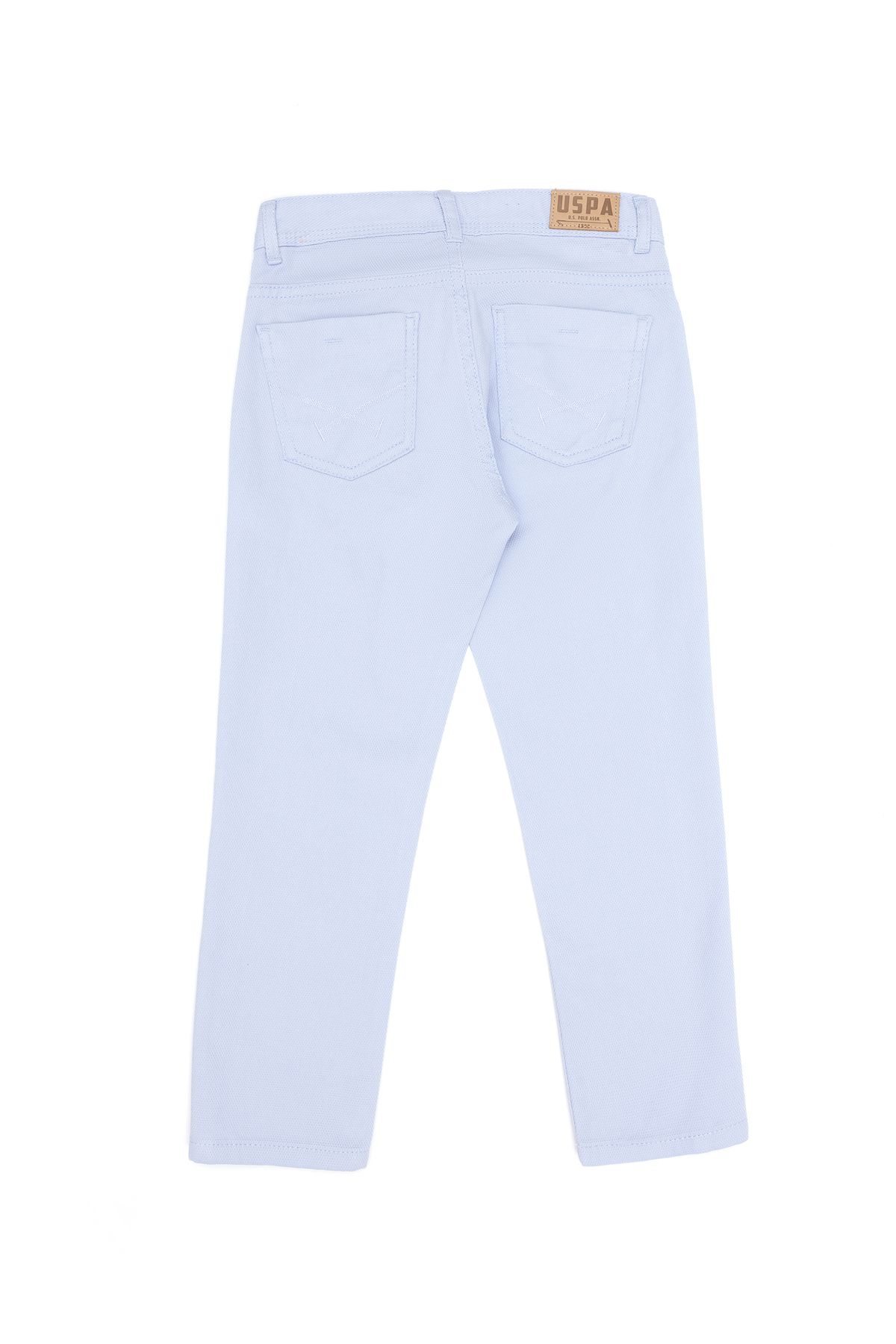 U.S. Polo Assn.-Boy's Light Blue Canvas Pants 50263986 -Vr003 3