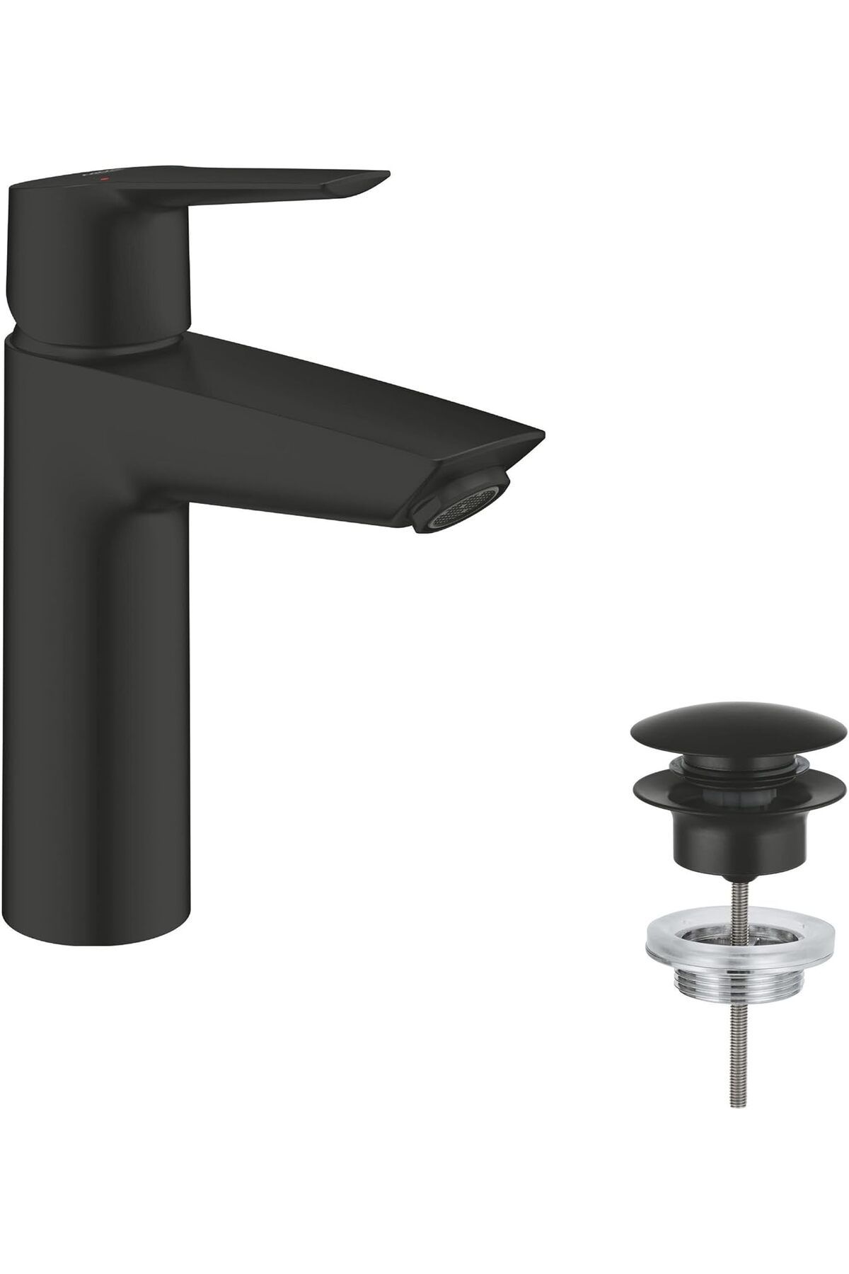 STOREMAX jvnnastore Start QuickFix Lavabo Bataryası | M-Boyut | Su Tasarruflu | Mat Siyah | 235752432 64626