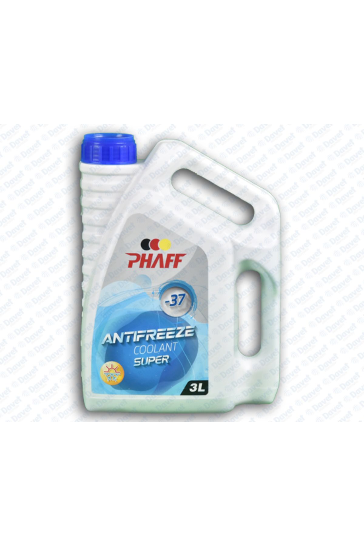 PHAFF Antıfırız Mavı Organık 3 Lt -37 Derece