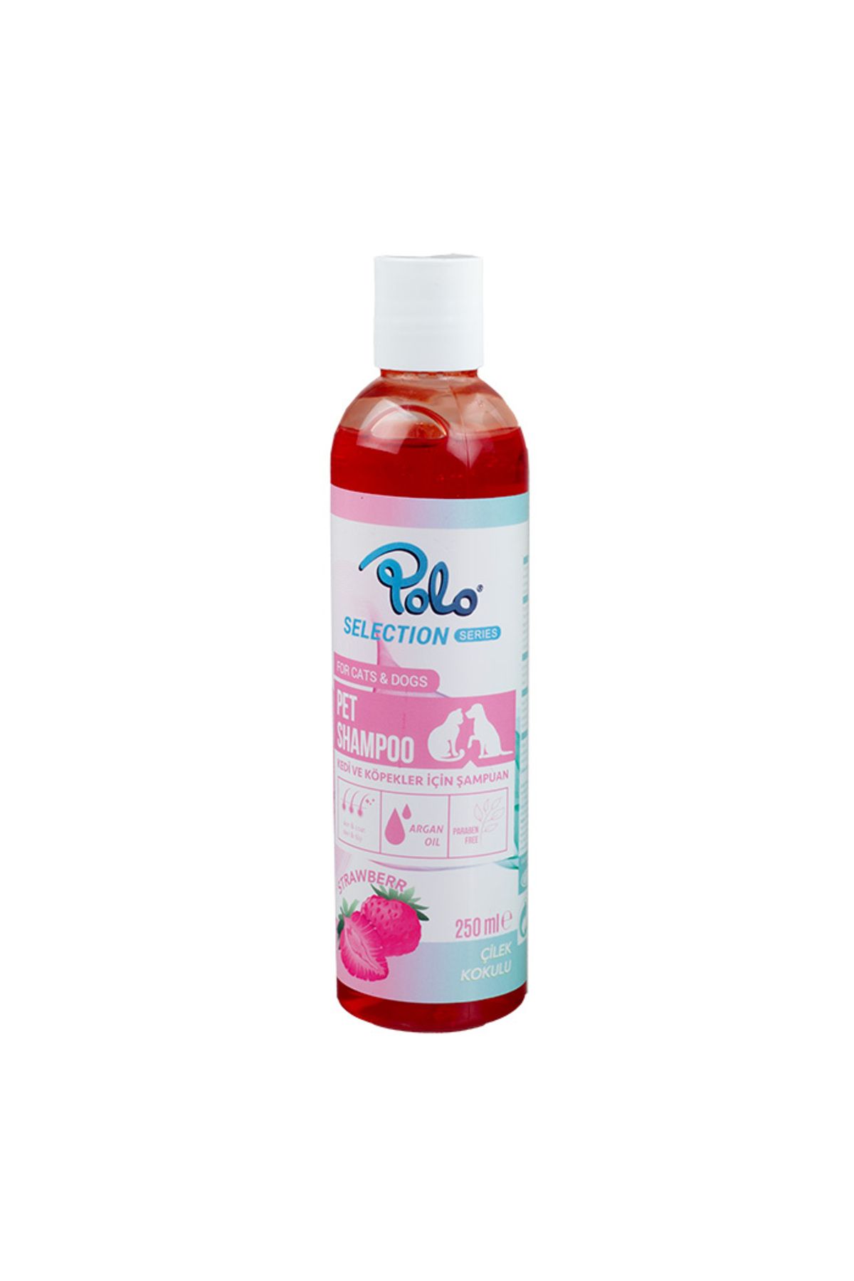 Polo Çilek Aromalı Kedi Ve Köpek Şampuanı 250 ml