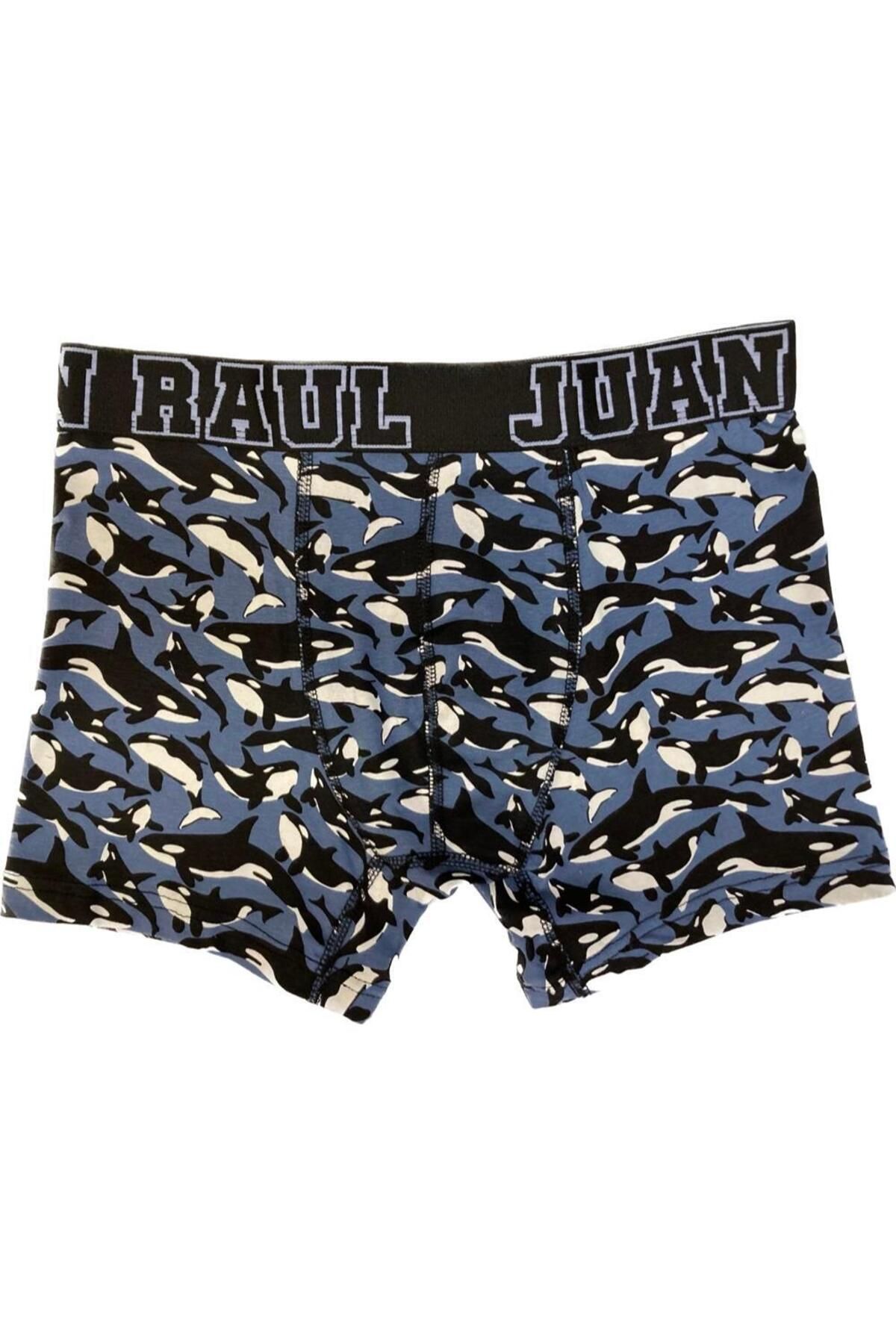 Juan Raul-PATTERNED BOXER - WHALE 1