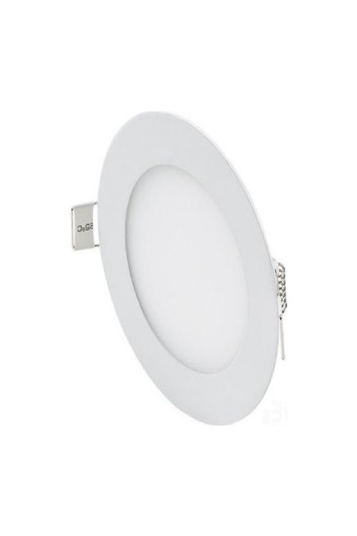 Cata Ct-5144-b Panel Led Slim Yuvarlak 3 W Beyaz Işık Beyaz Gövde