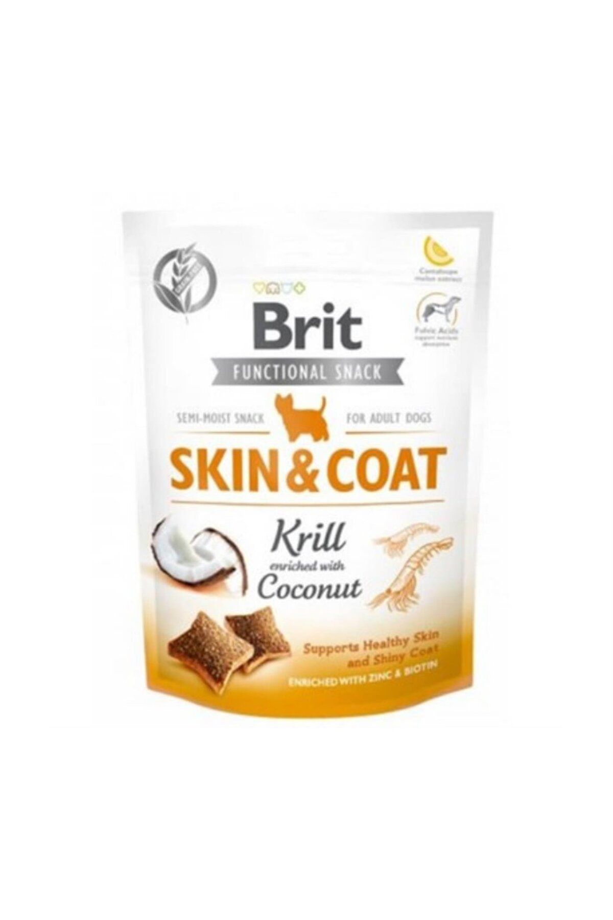 Brit Care Skin Coat Hindistan Cevizi Deri Ve Tüy Sağlığı Tahılsız Köpek Ödülü 150 Gr(STT.06/2025) -