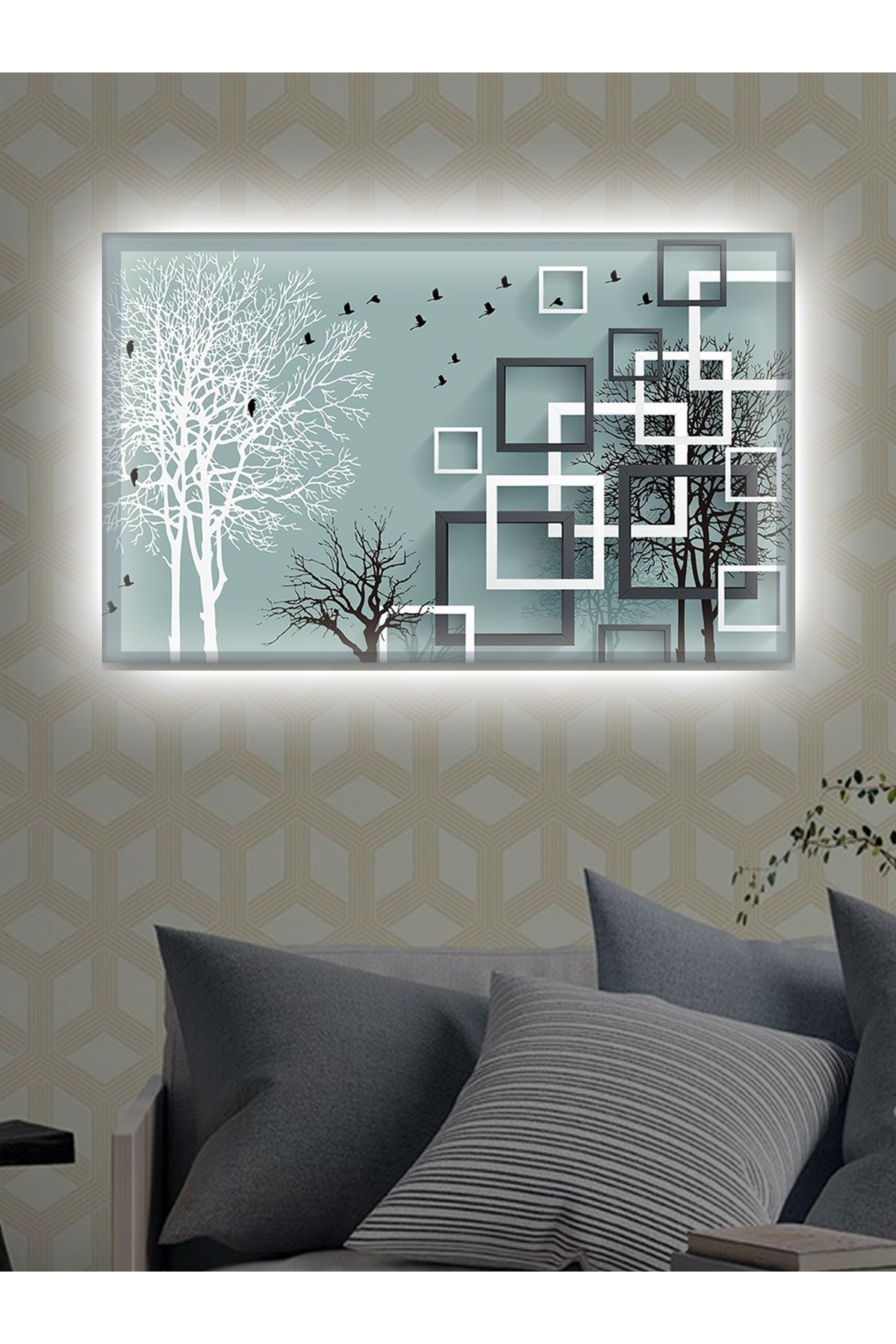 bluvex Led Işıklı Dekoratif En Güzel Hediyelik Tablolar