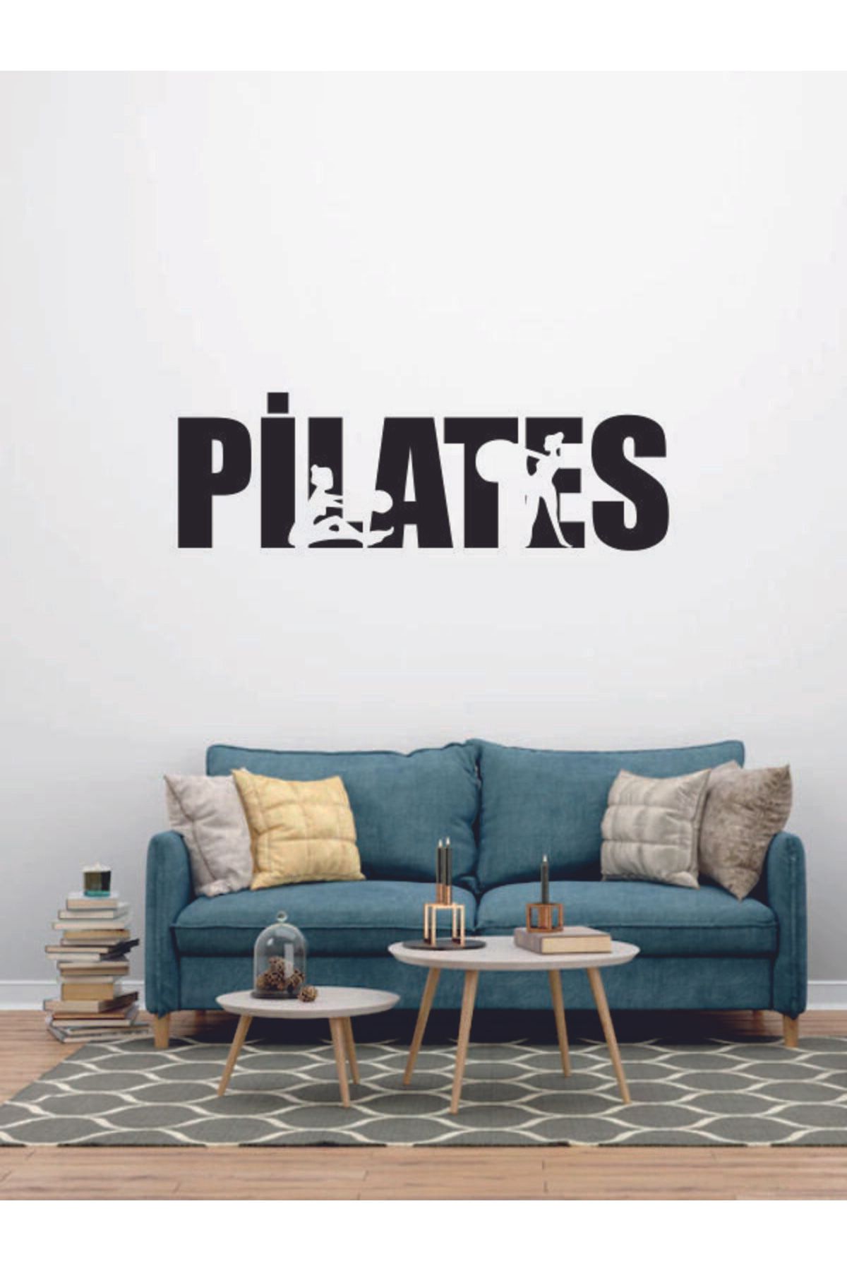 MLH STORE Duvar Sticker Pilates Yazısı