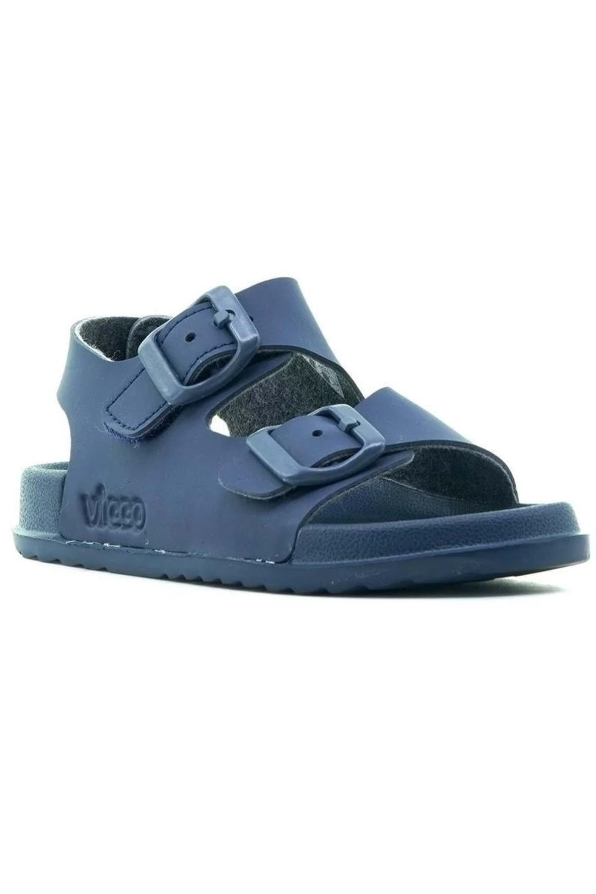 صندل آبی دخترانه و پسرانه بچگانه های Miyu Ortopedic Navy Blue Vicco