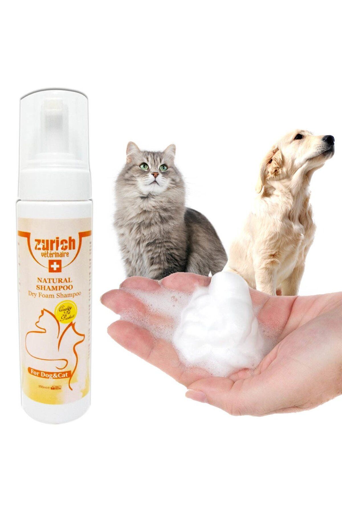 OEM Kedi & Köpek Köpük Şampuan 200 ml