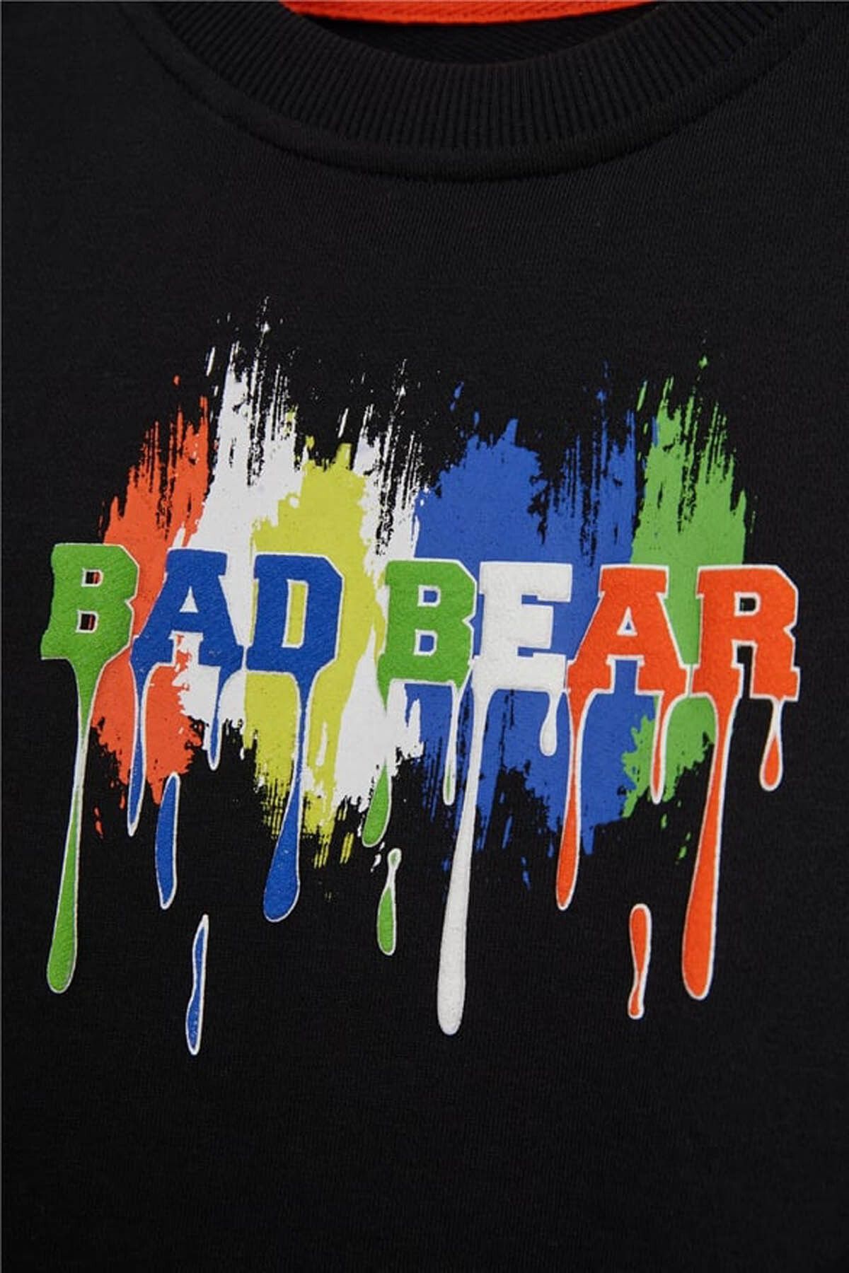 Bad Bear-Hued Crewneck Jr - عرق الأطفال 24.06.12.005 ليلة 3