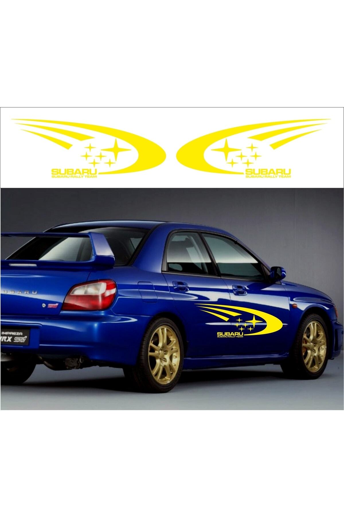 Subaru Forester Rally Sticker TeOraStore Subaru Rally Team Big Door Right Left Custom New Sticker Set ...